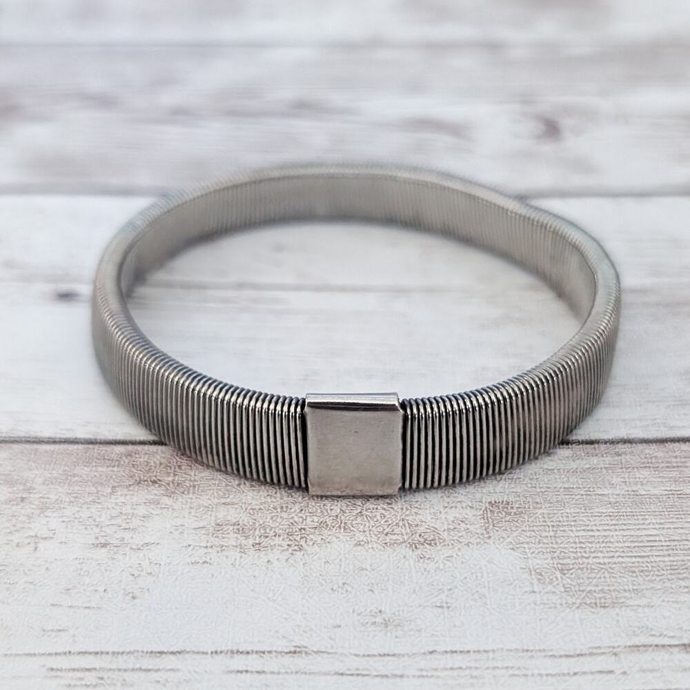 Vintage Stretch Bracelet - Grey - Condition Issues